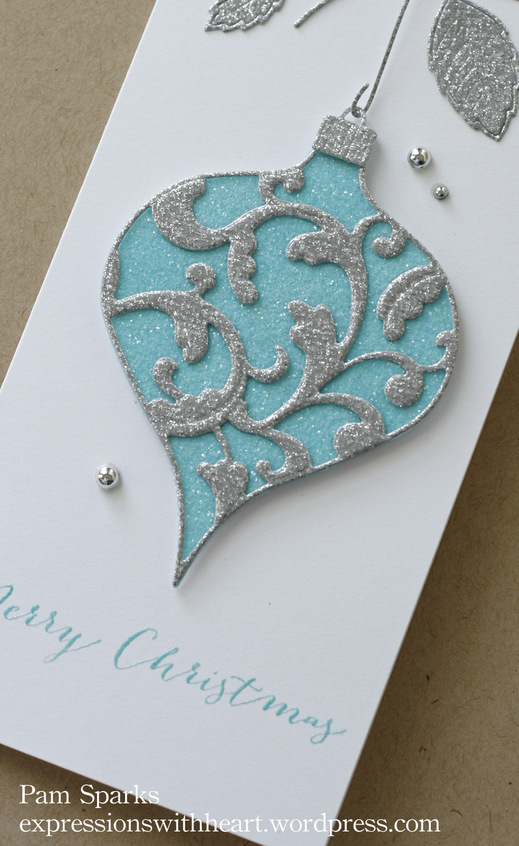 PamSparksEllianaOrnamentTallClose