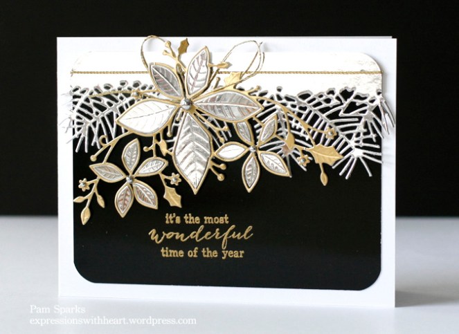 PamSparksPineNeedleBorderBlkGoldSilver675