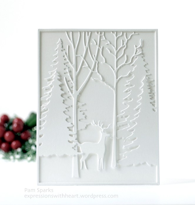 PamSparksTreesDeerAllWhite675