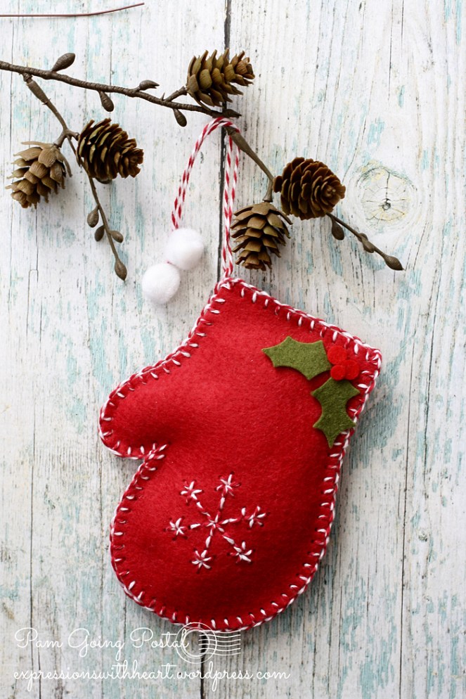 Pam Sparks Plush Mitten Felt 2