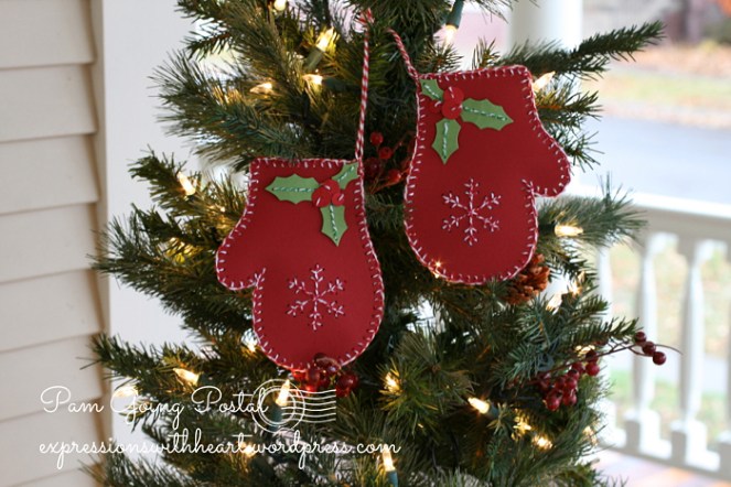 Pam Sparks Plush Mitten Pair 4