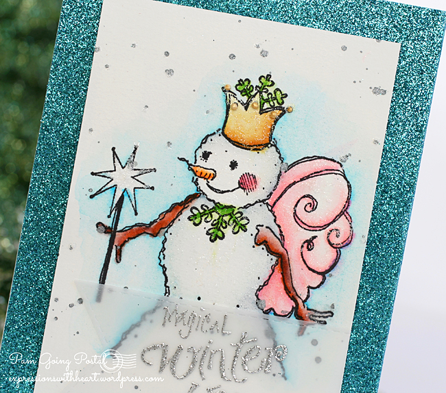 Pam Sparks Fairy Snow Queen Close