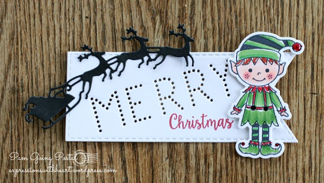 Pam Sparks HA Elf Tag