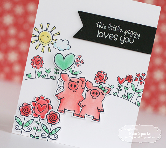 Pam Sparks Love Makes The World Go Round Pigs Close