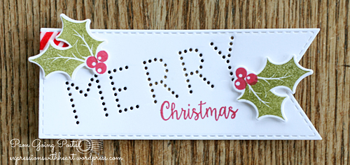 Pam Sparks Merry Tag