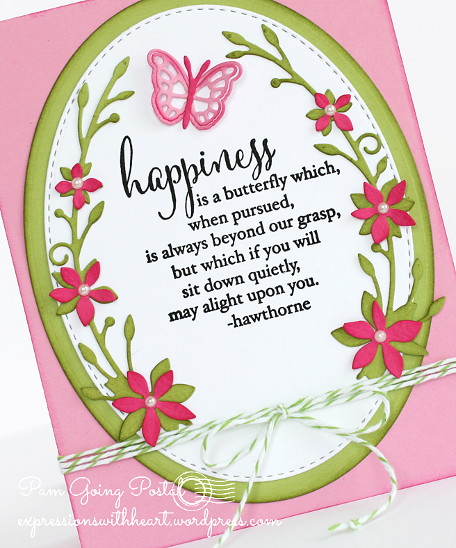 Pam Sparks Seraphine Laurel Oval Left