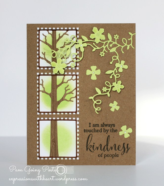 Pam Sparks ps Triptych postal