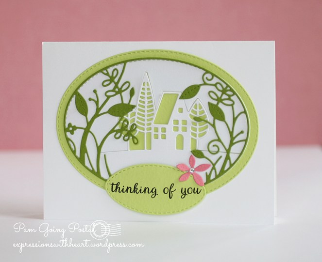 Pam Sparks Kaysen Oval Frame Scene