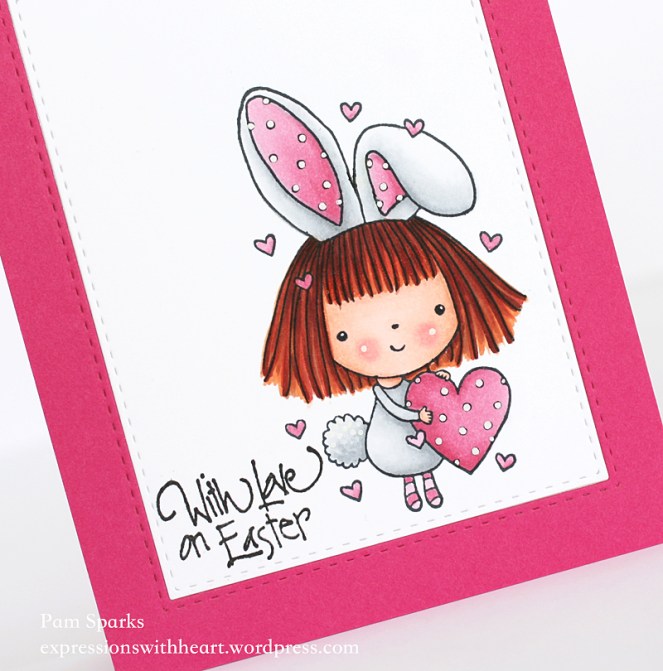 Pam Sparks PB Mimi Bunny Easter Close