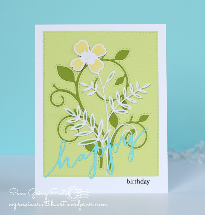 Pam Sparks Susanna Bloom Stitched Swirl