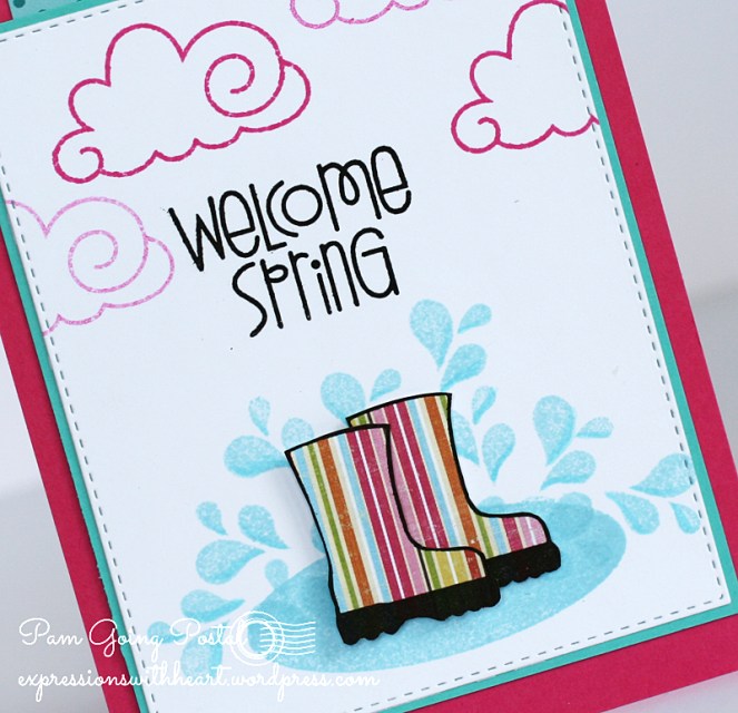 Pam Sparks PS Welcome Spring Close