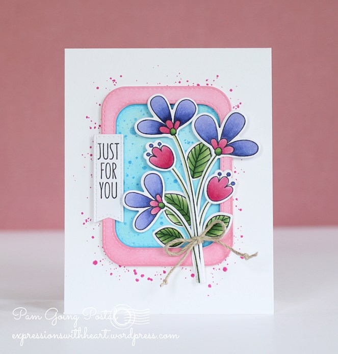 Pam Sparks MFT Build-able Bouquet