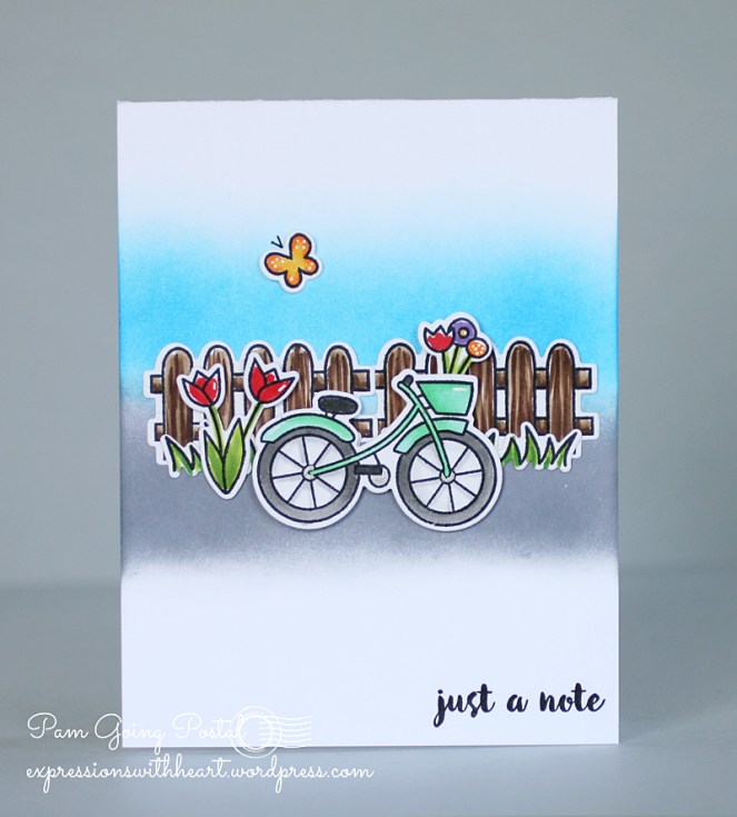 Pam Sparks ps Mail Delivery Bike