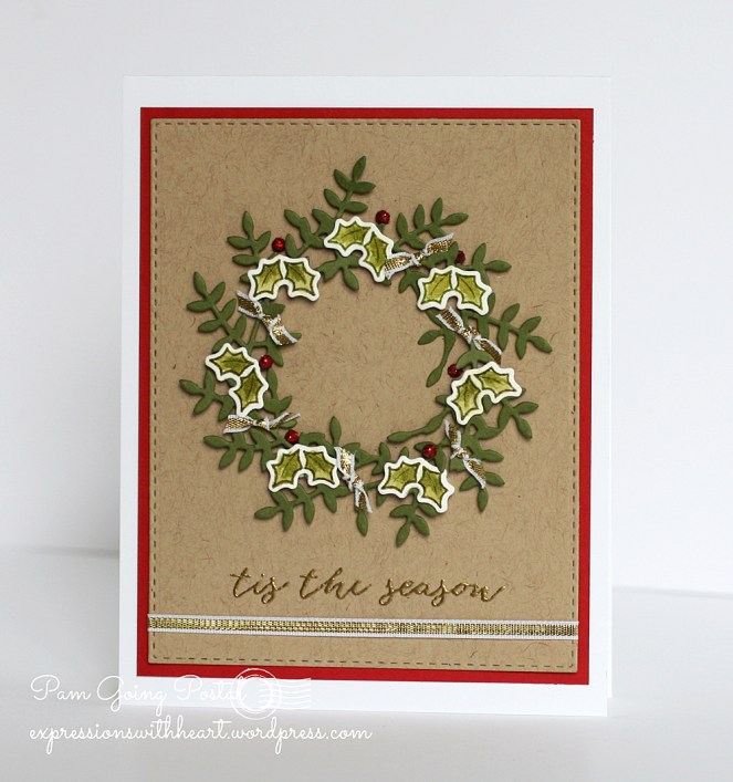 Pam Sparks Freida Wreath Christmas