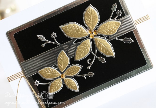 pam-sparks-poinsettia-band-silver-gold-black-close