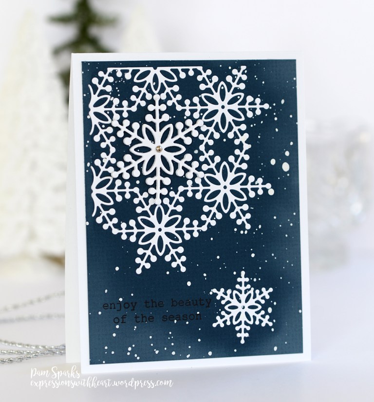 Memory Box Snowflake Card Series Day Six…