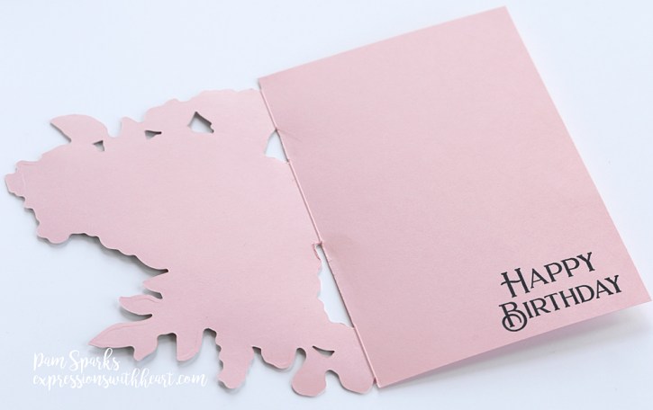 Memory Box Birthday Rose Corner Shape Card…