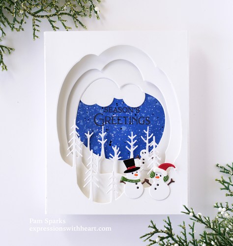 Memory Box NEW Pine Tree, Wooded Glen and Little Orchard Collage Dies ...