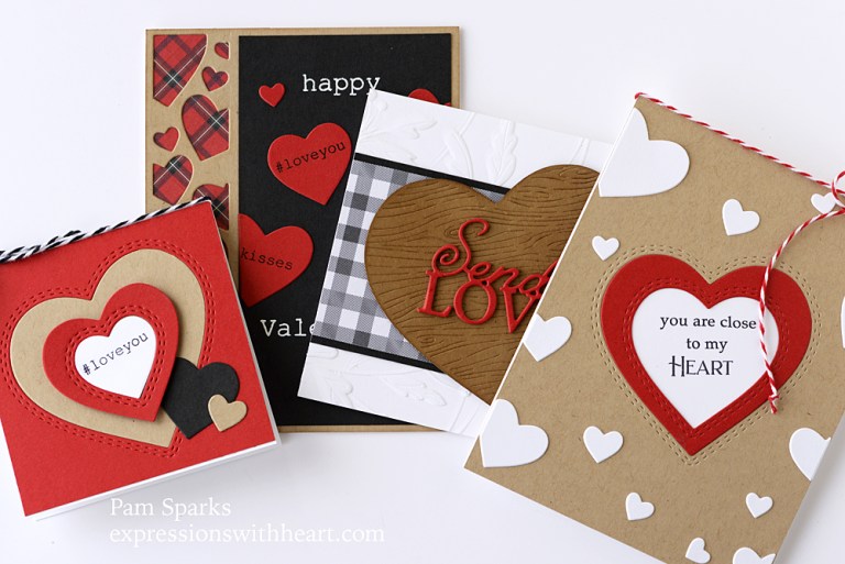 Valentines with NEW Memory Box Dies…