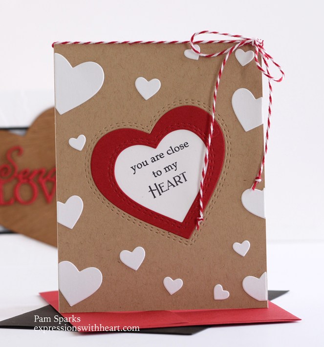 Valentines with NEW Memory Box Dies…