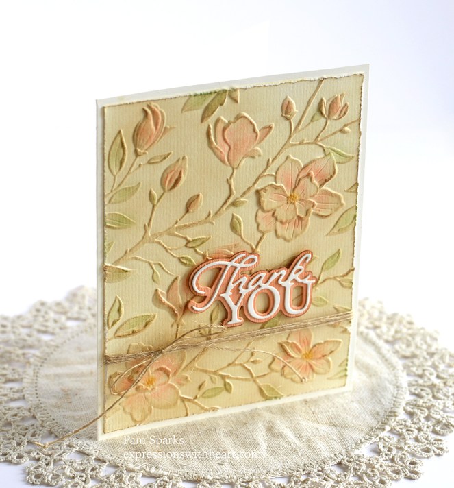 Simon Says Stamp Magnolia Branches Embossing Folder…