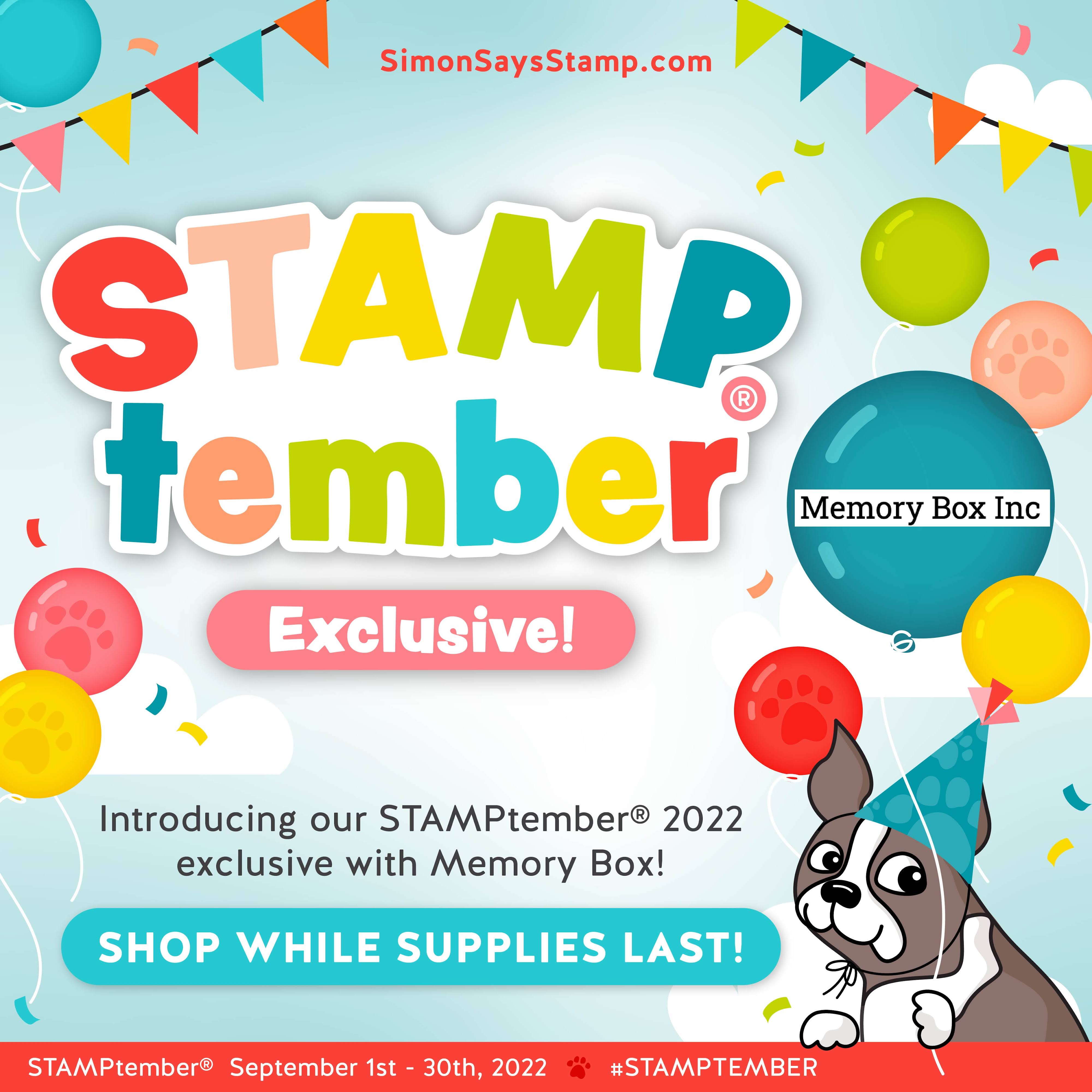 Simon Says Stamp/Memory Box STAMPtember Collaboration!