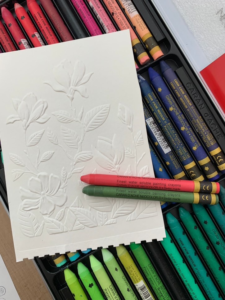 Memory Box New Marvelous Magnolia 3D Embossing Folders Cards…