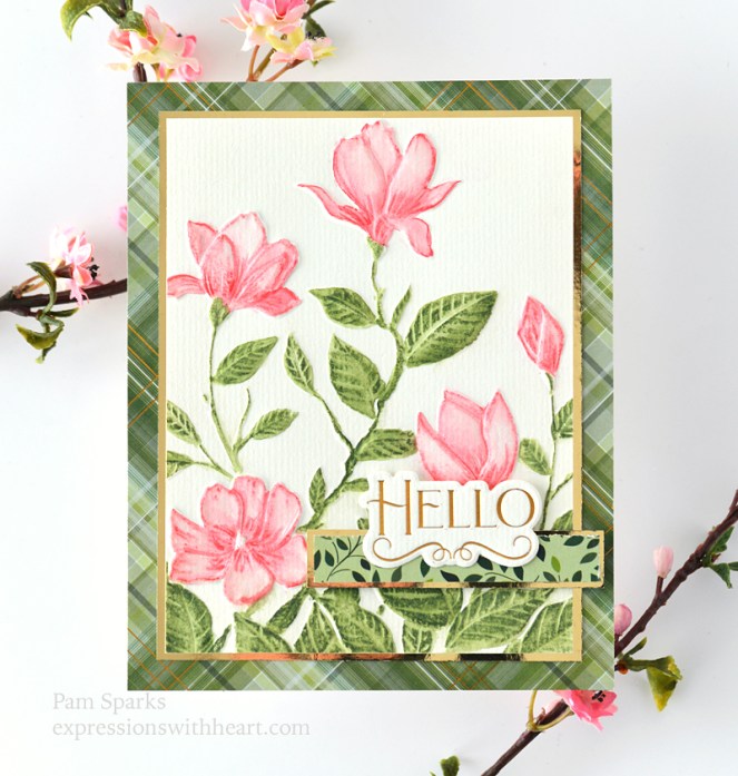 Memory Box New Marvelous Magnolia 3D Embossing Folders Cards…
